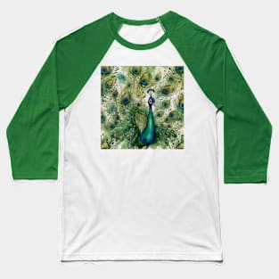 Peacock Baseball T-Shirt